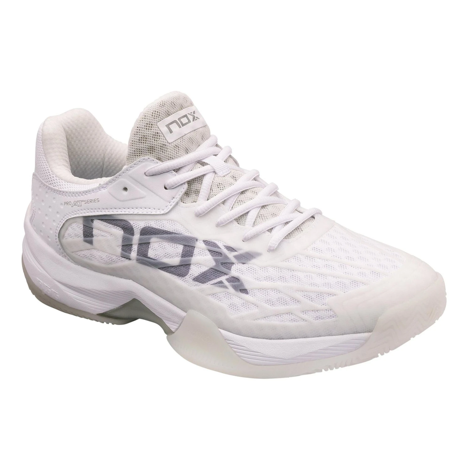 NOX AT10 Lux Padel Shoe Women - White, Grey - Image 4