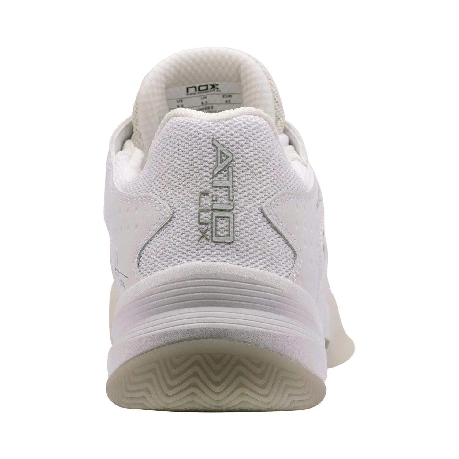 NOX AT10 Lux Padel Shoe Women - White, Grey - Image 6