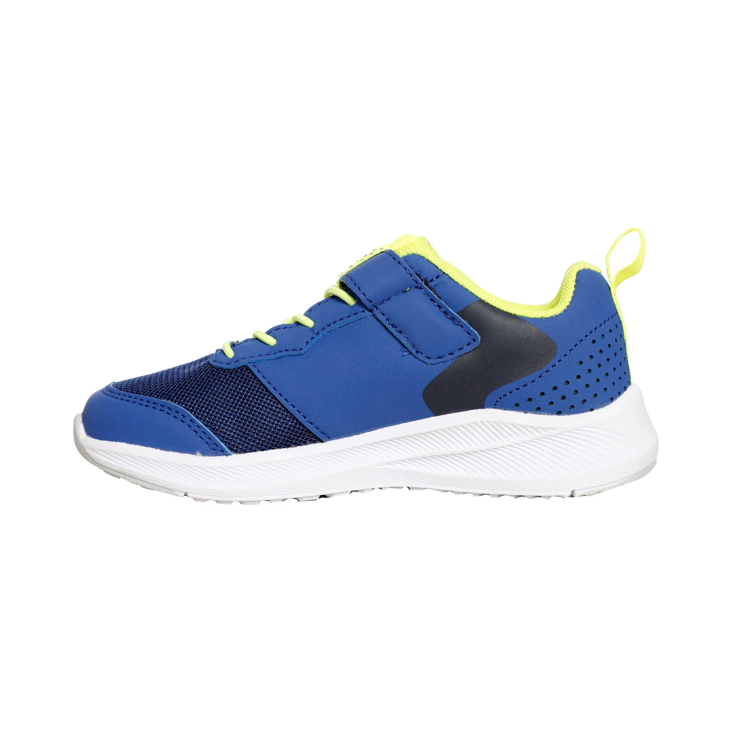 Courtstyler Velcro All Court Shoe Kids - Blue, Yellow - Image 2