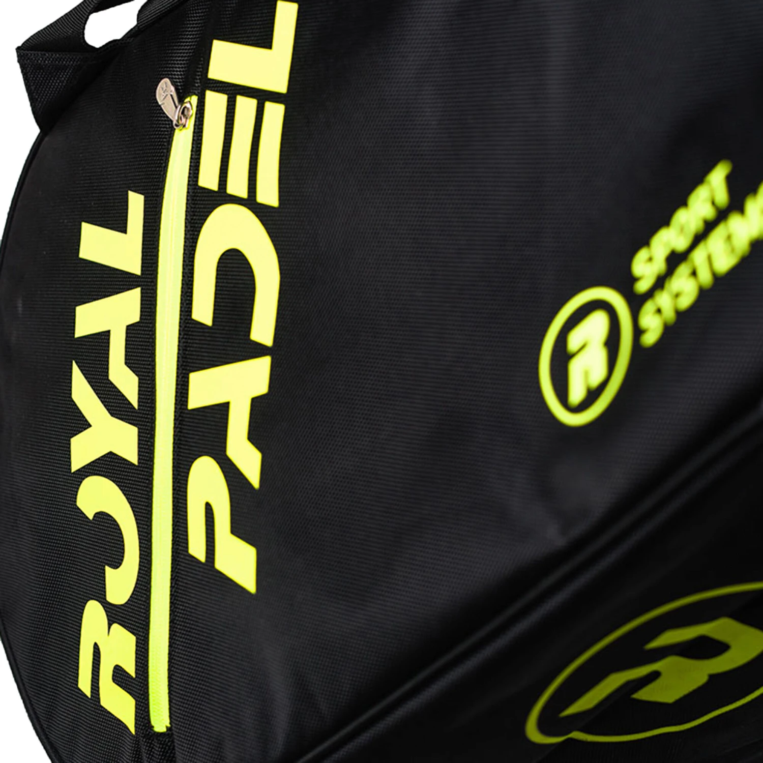 Amarillo Padel Racket Bag - Black, Yellow - Image 2