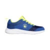 Courtstyler Lace Up All Court Shoe Kids - Blue, Yellow