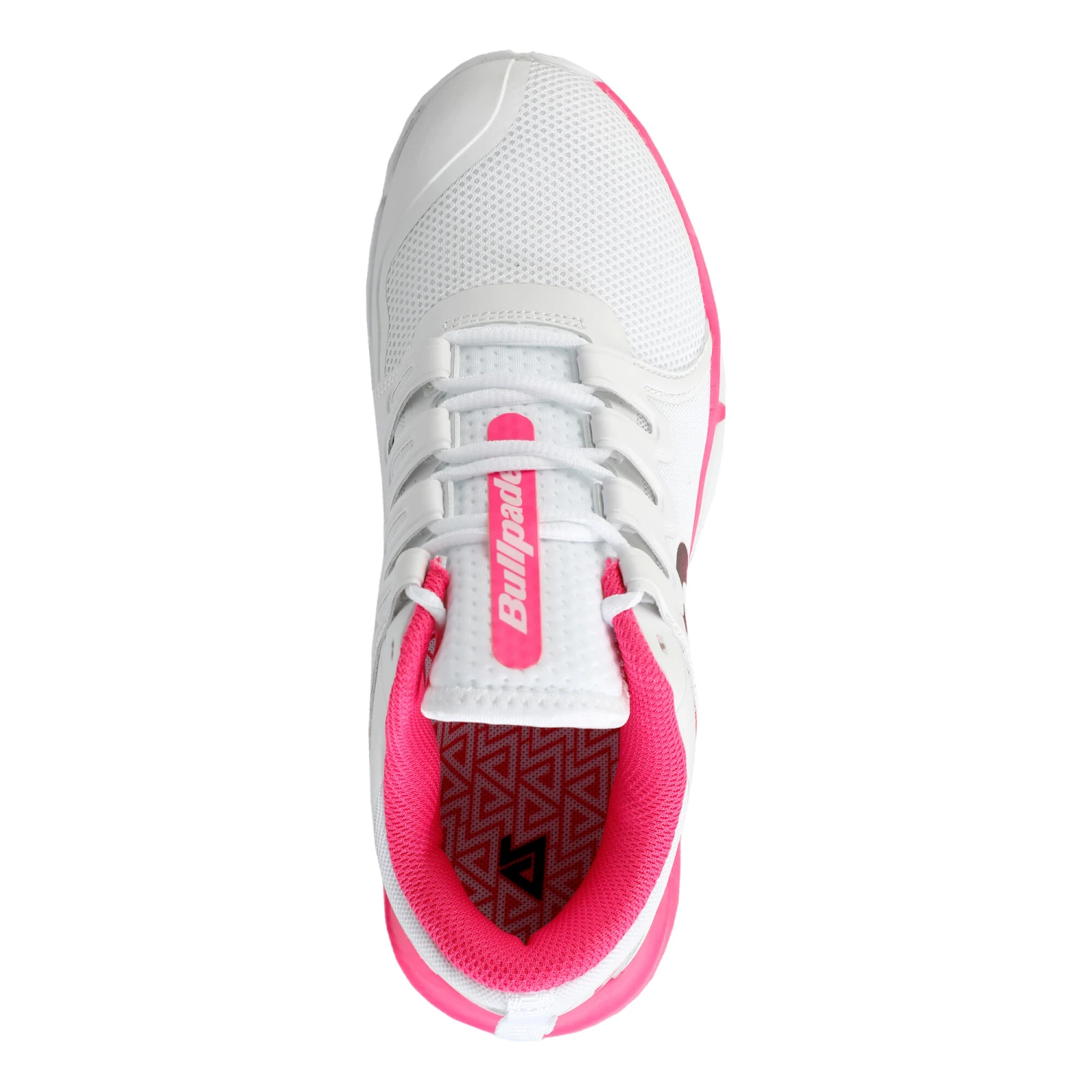 BULLPADEL Flow Hybrid Fly 21 Padel Shoe Women - White, Pink - Image 3