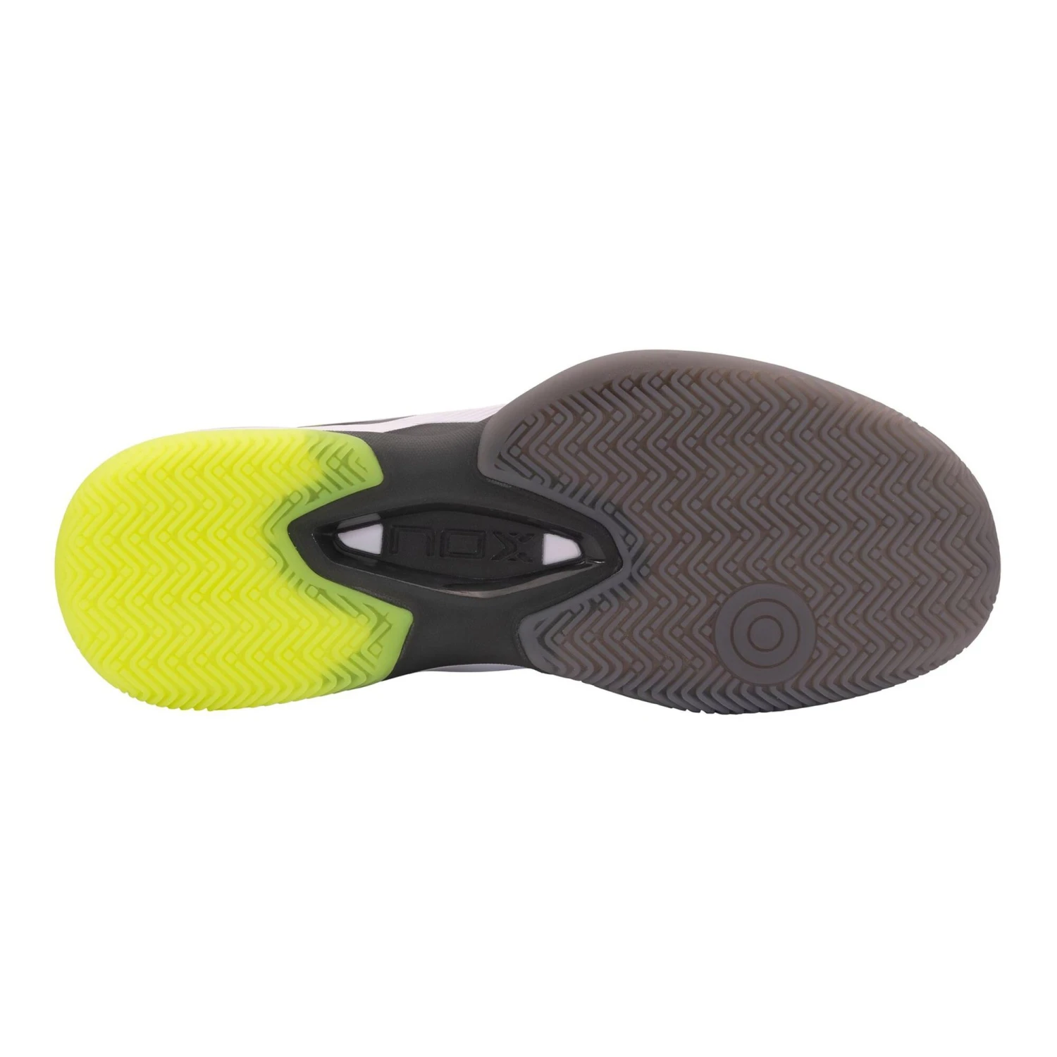 NOX AT10 Lux Padel Shoe Men - Grey, Neon Yellow - Image 5