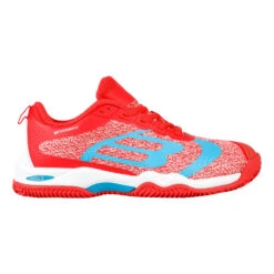 BULLPADEL Beker Perf 21 Padel Shoe Women - Orange, Turquoise