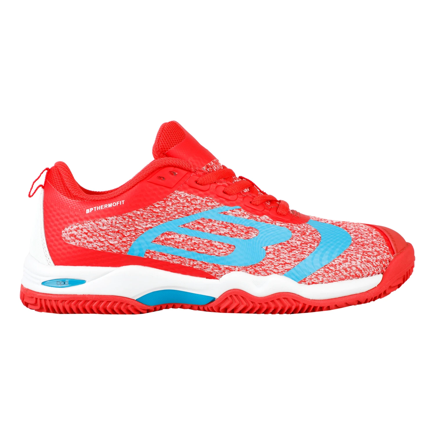 BULLPADEL Beker Perf 21 Padel Shoe Women - Orange, Turquoise