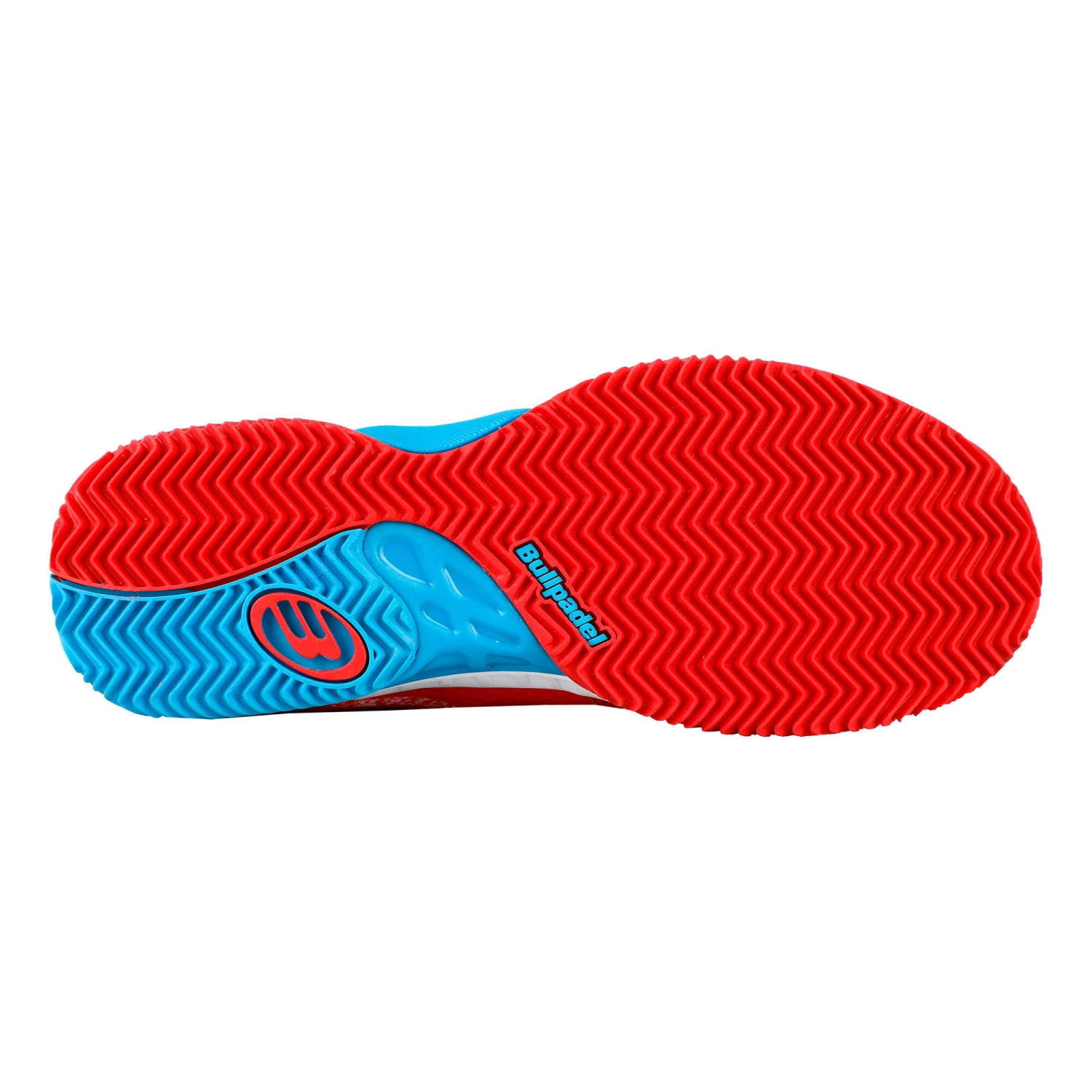 BULLPADEL Beker Perf 21 Padel Shoe Women - Orange, Turquoise - Image 4