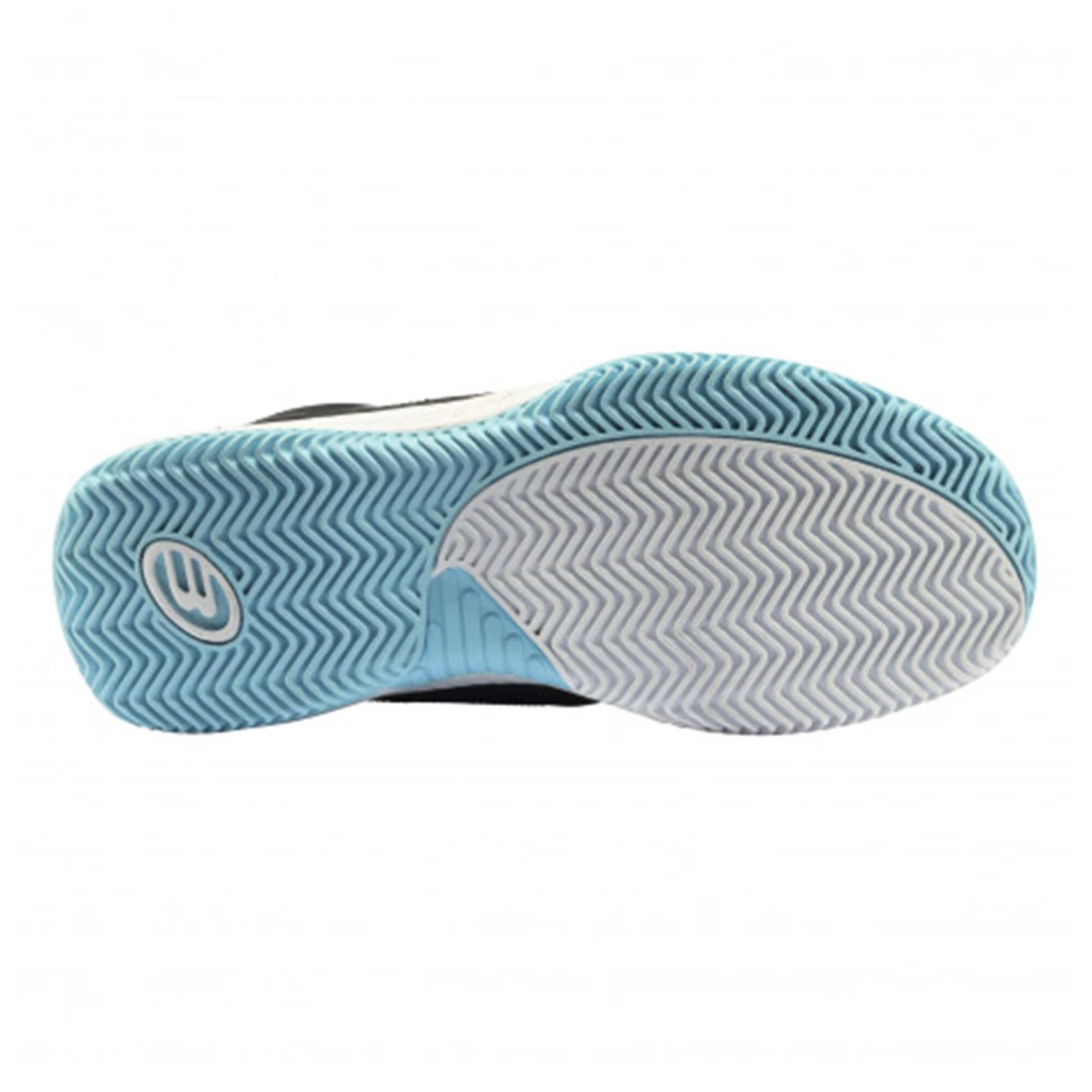 BULLPADEL Bita Tour 21 Padel Shoe Women - Black, Light Blue - Image 2