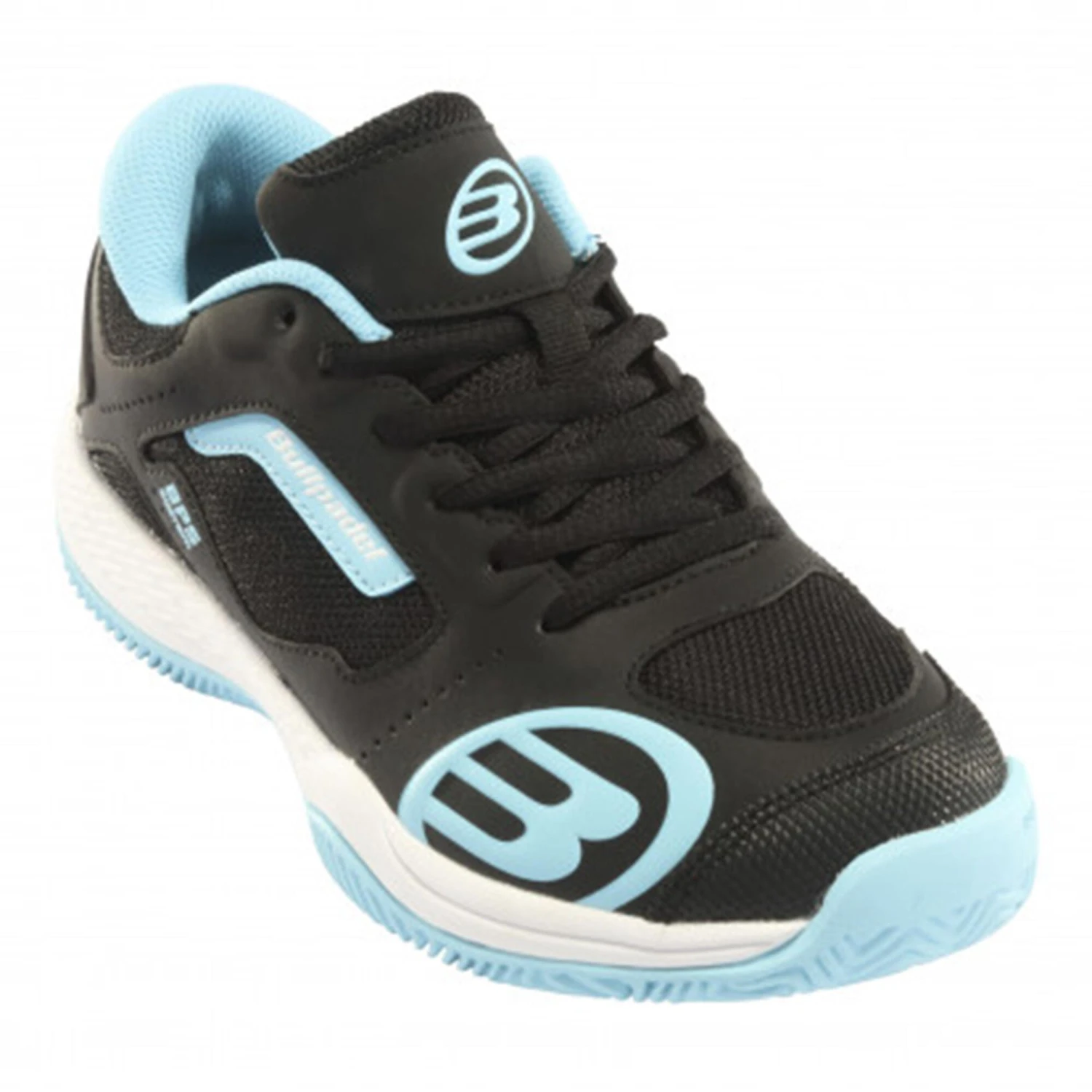 BULLPADEL Bita Tour 21 Padel Shoe Women - Black, Light Blue - Image 3
