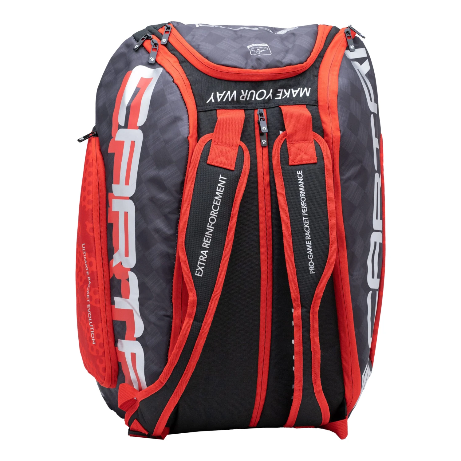 Blaidd Padel Racket Bag - Red, Black - Image 2