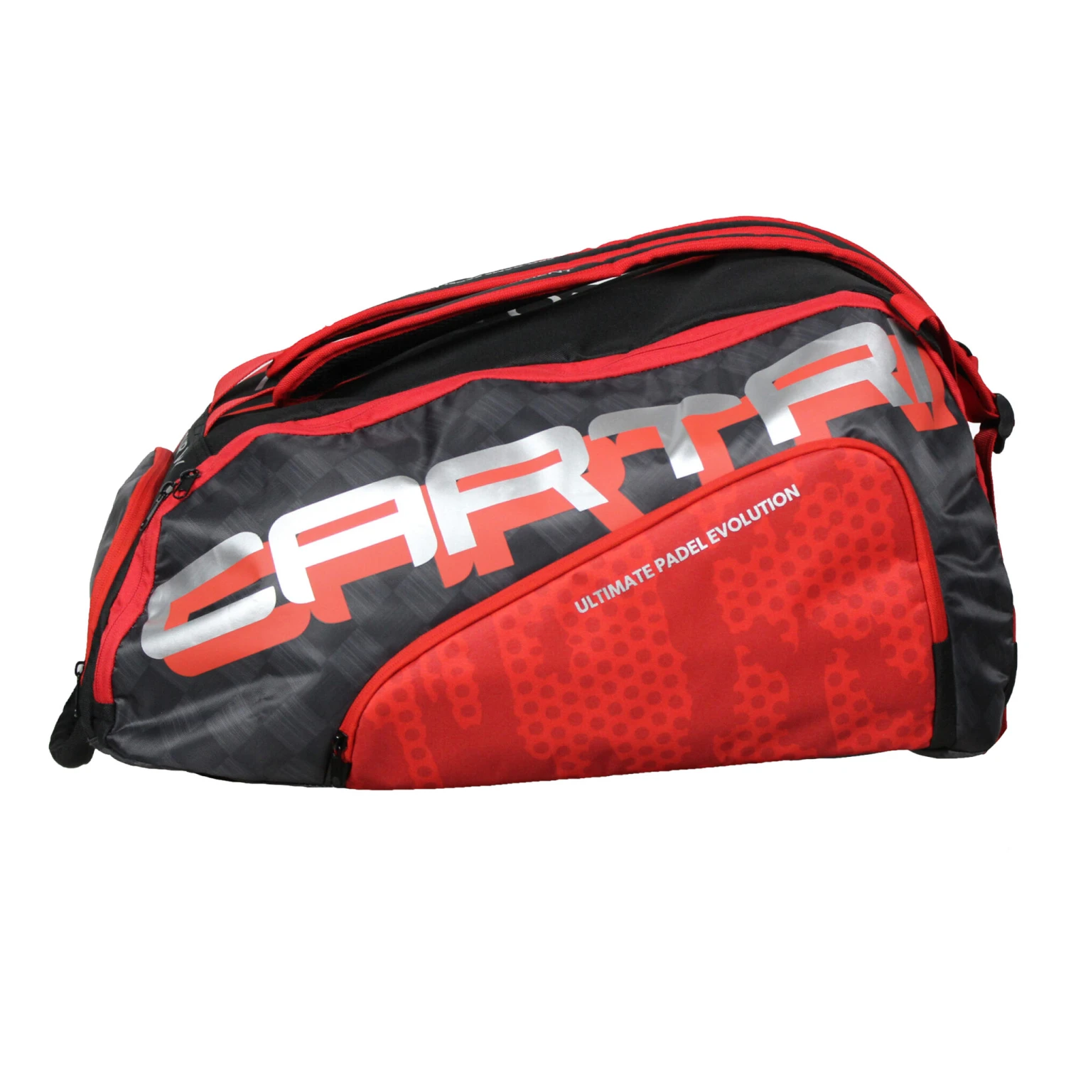 Blaidd Padel Racket Bag - Red, Black - Image 10