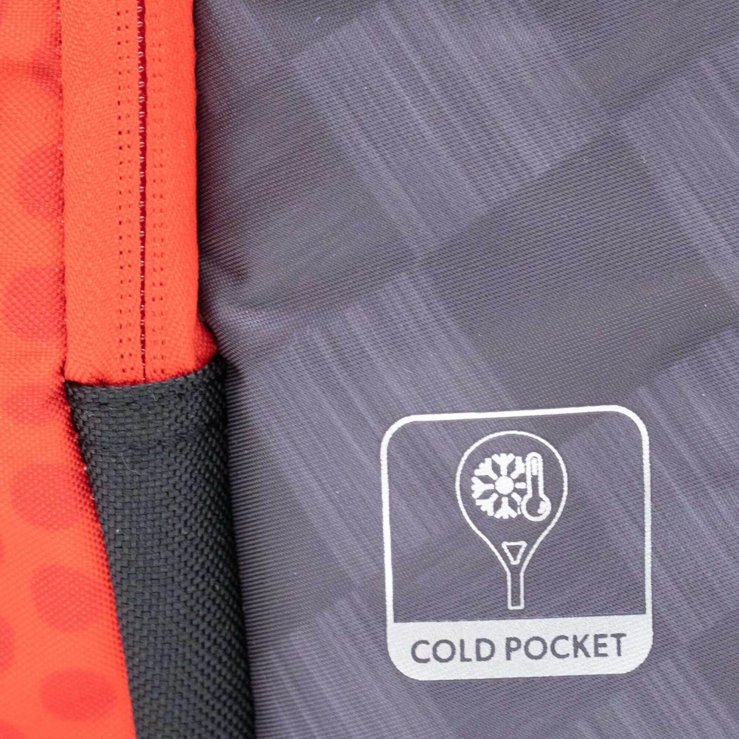 Blaidd Padel Racket Bag - Red, Black - Image 4