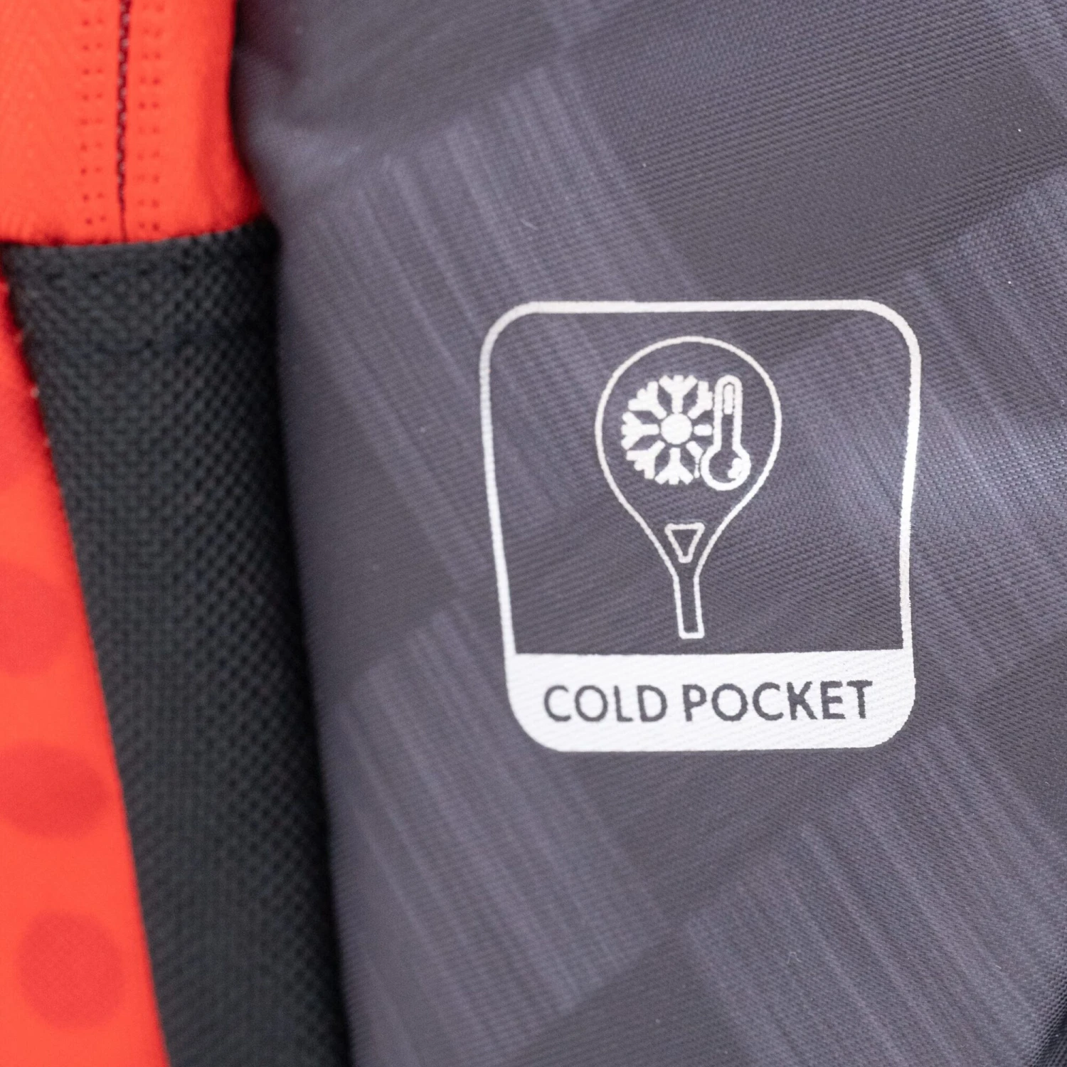 Blaidd Padel Racket Bag - Red, Black - Image 8