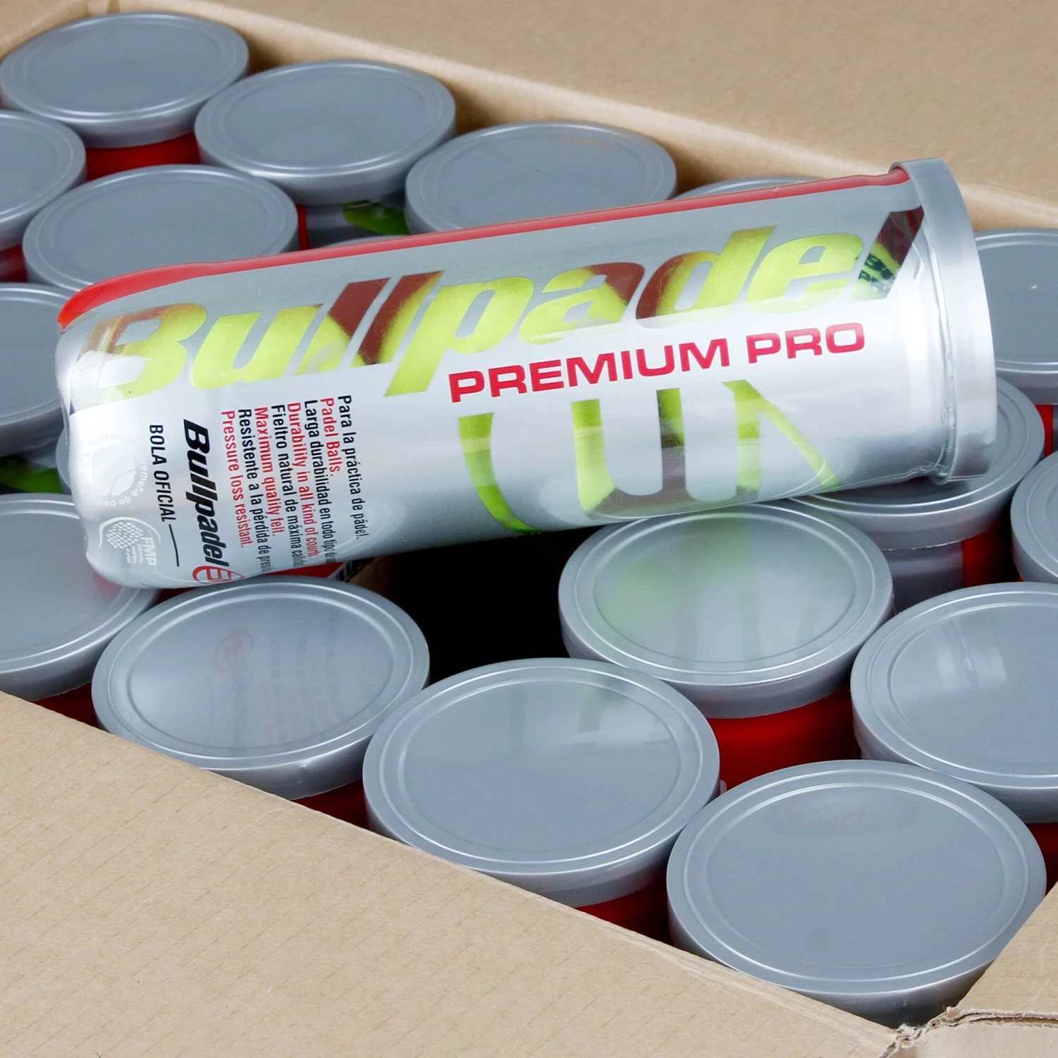 BULLPADEL Premium Pro 24x 3 Ball Tube In A Box - Image 2