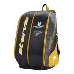Metheora Pro 21 Padel Racket Bag - Black, Golden Yellow