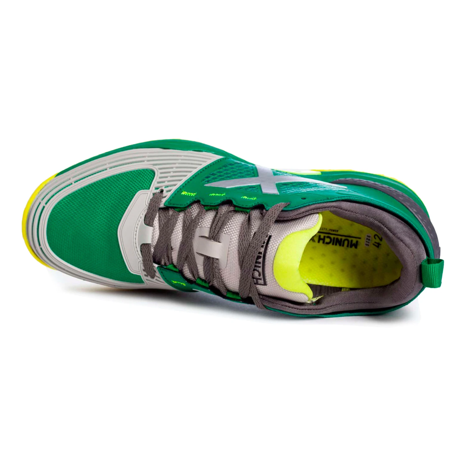 Munich Atomik 06 Padel Shoe Men - Green, Yellow - Image 4