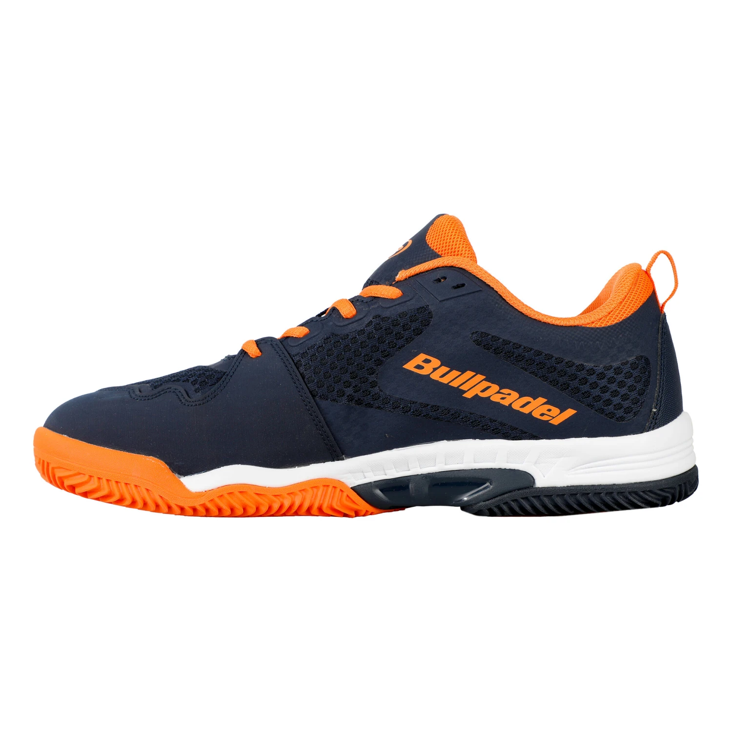 BULLPADEL Beker Perf 21 Padel Shoe Men - Dark Blue, Orange - Image 2