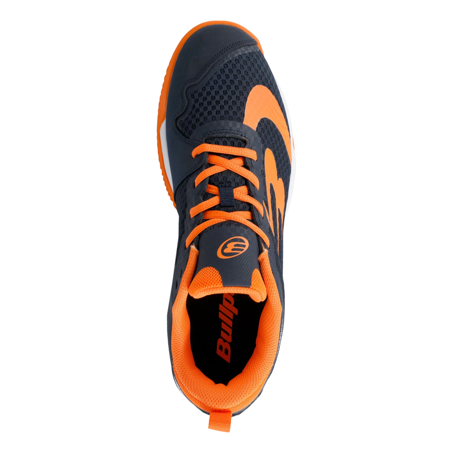 BULLPADEL Beker Perf 21 Padel Shoe Men - Dark Blue, Orange - Image 3