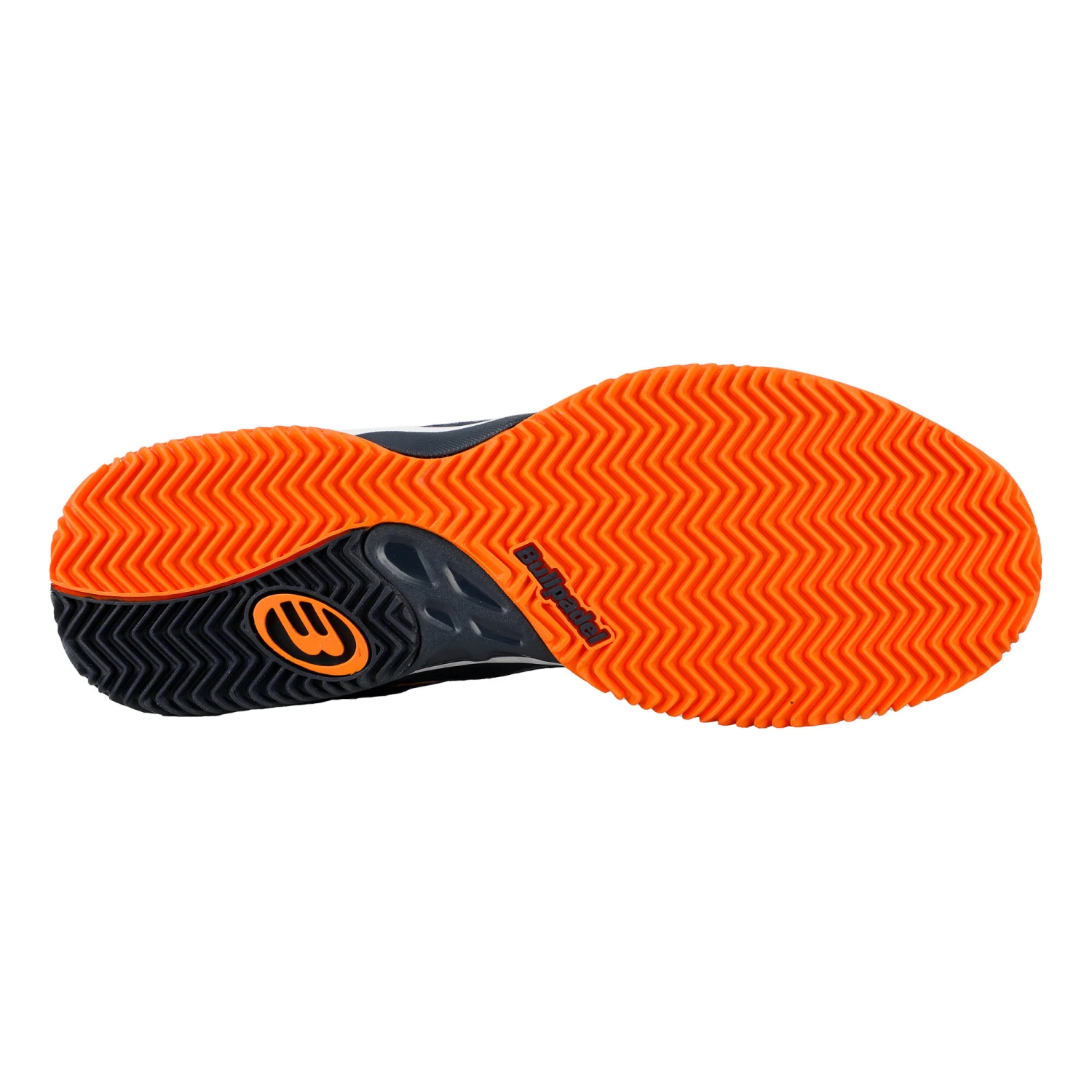 BULLPADEL Beker Perf 21 Padel Shoe Men - Dark Blue, Orange - Image 4