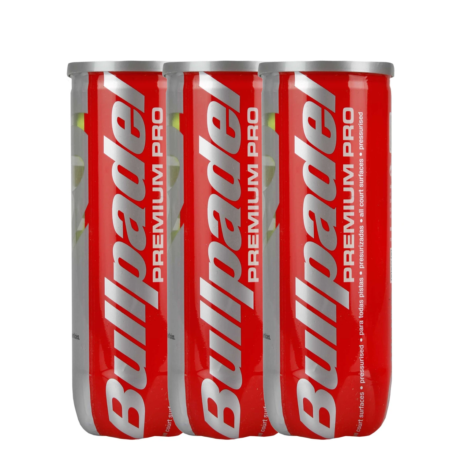 BULLPADEL Premium Pro 3x Ball 3 Tube