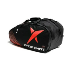 DROP SHOT ESSENTIAL 22 Padel Racket Bag - Black, Red