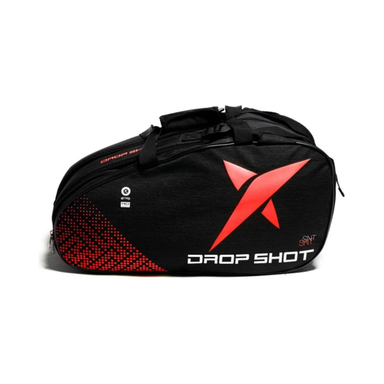 DROP SHOT ESSENTIAL 22 Padel Racket Bag - Black, Red - Image 6