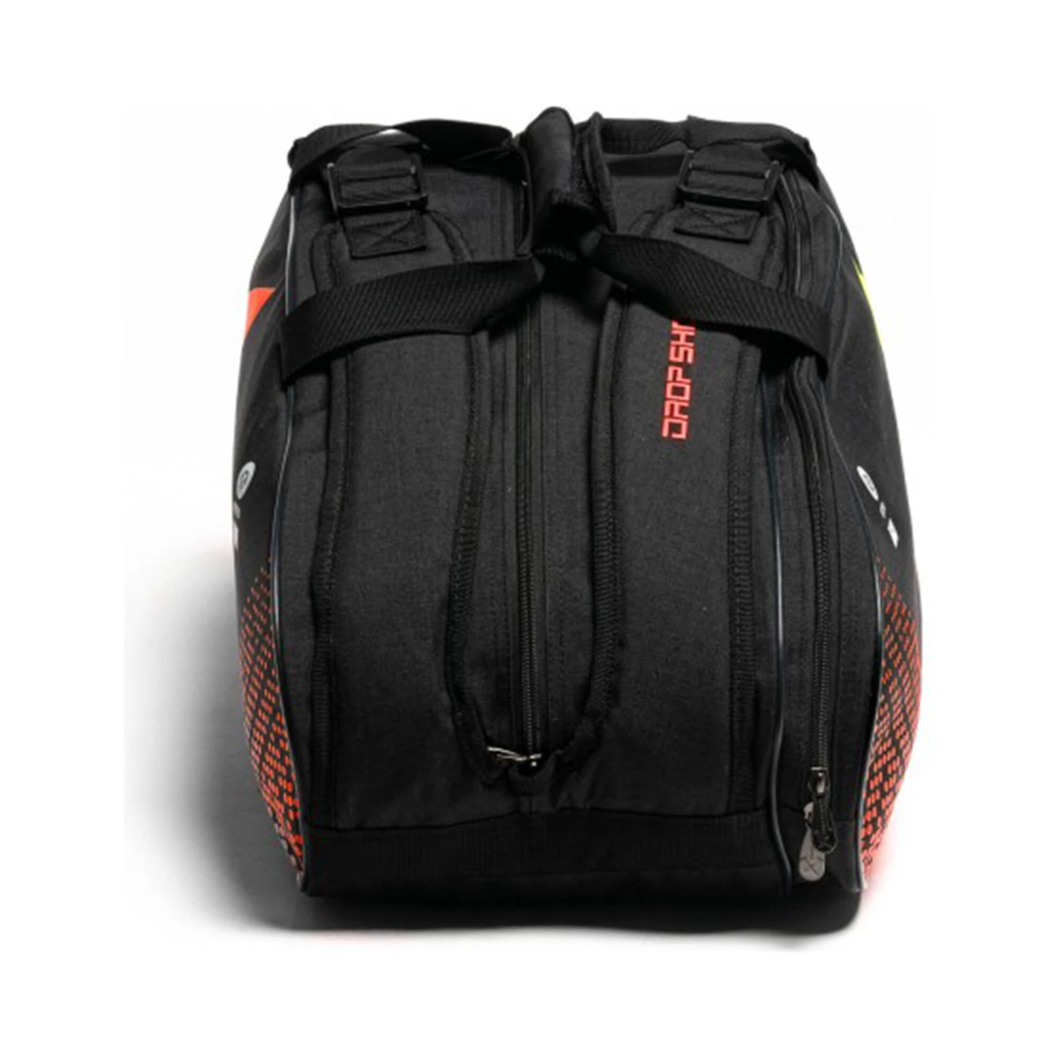 DROP SHOT ESSENTIAL 22 Padel Racket Bag - Black, Red - Image 7