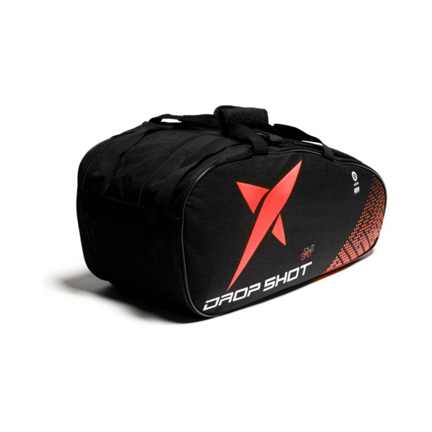 DROP SHOT ESSENTIAL 22 Padel Racket Bag - Black, Red - Image 2
