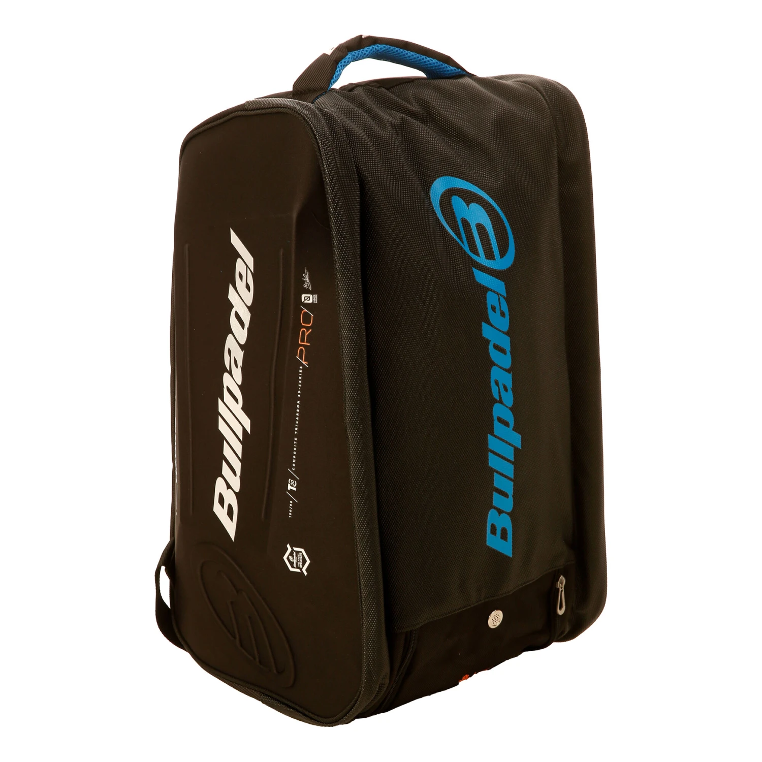 BULLPADEL Hack Big Capacity Padel Racket Bag - Black, Blue - Image 7