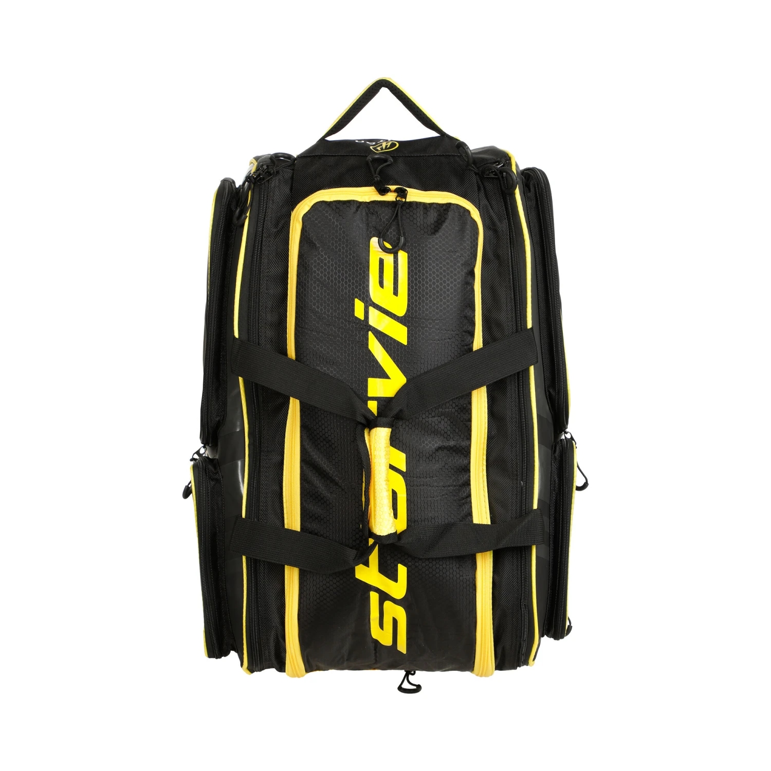 Triton 2.0 Padel Racket Bag - Black, Yellow - Image 4