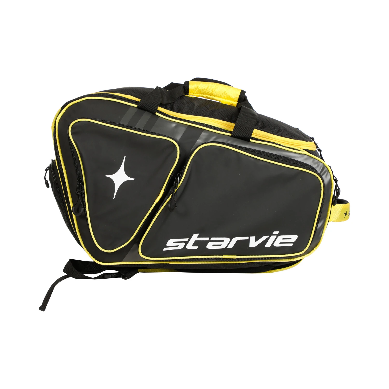Triton 2.0 Padel Racket Bag - Black, Yellow - Image 5