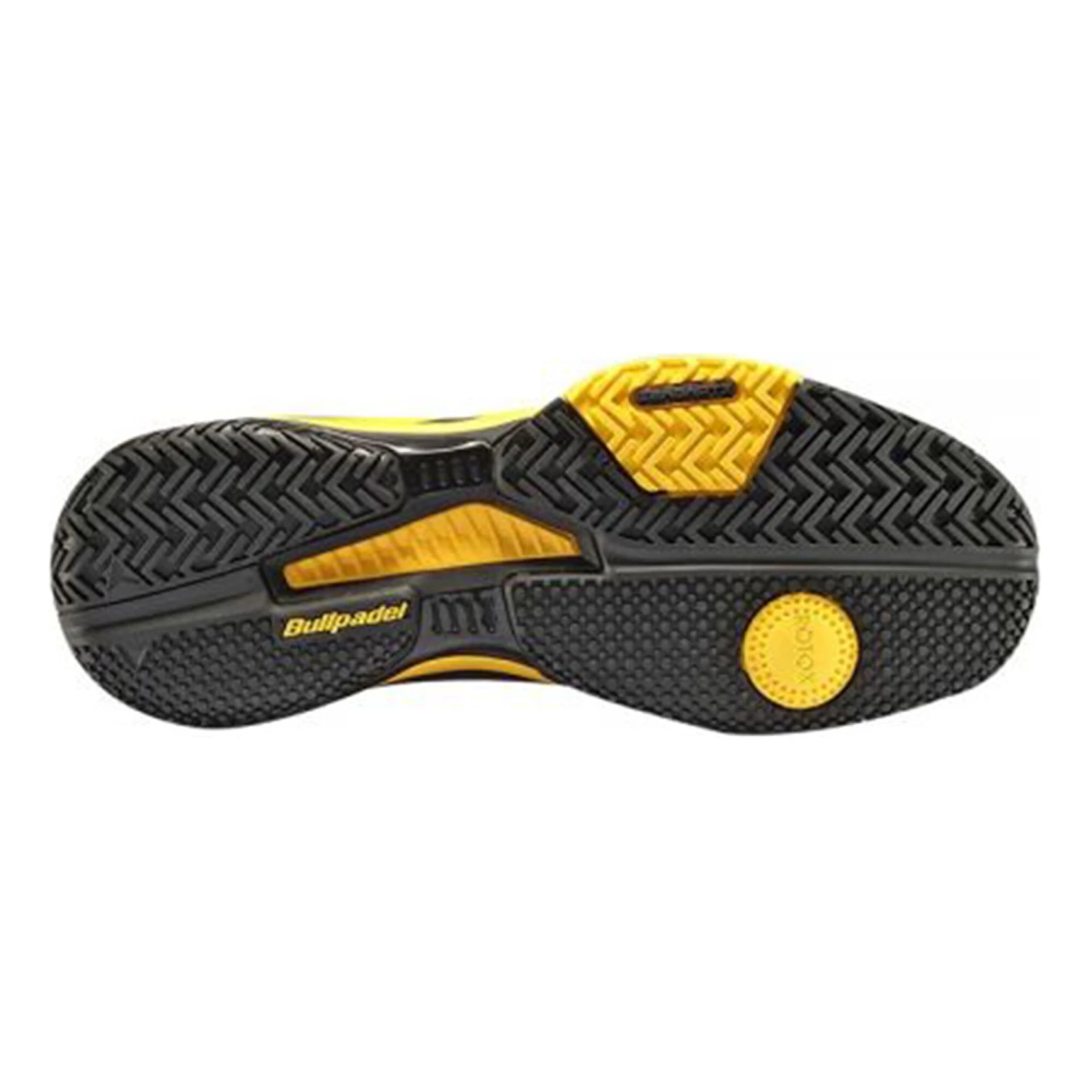 BULLPADEL Hack Hybrid Fly Padel Shoe Men - Yellow, Black - Image 4