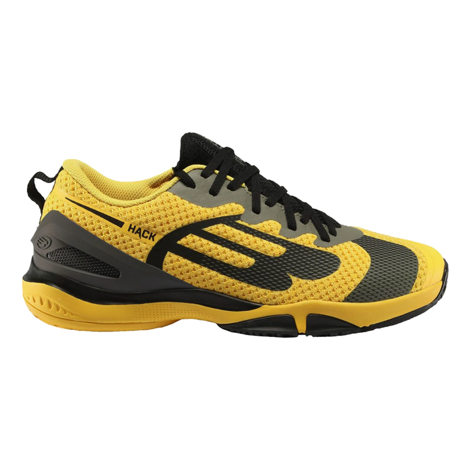 BULLPADEL Hack Hybrid Fly Padel Shoe Men - Yellow, Grey