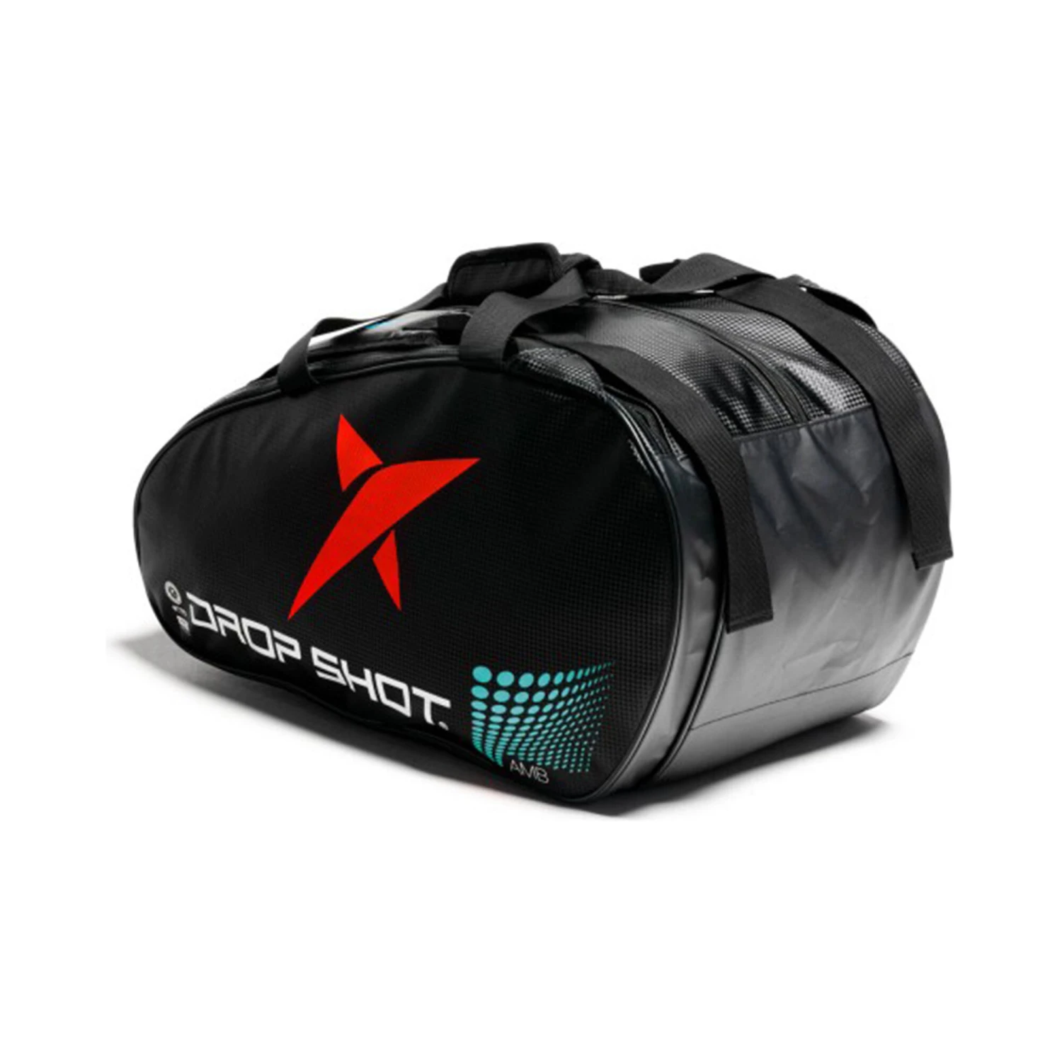 DROP SHOT AMBITION 22 Padel Racket Bag - Black, Red