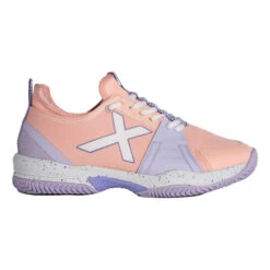 Munich Oxygen 38 Padel Shoe Women - Apricot, Lilac