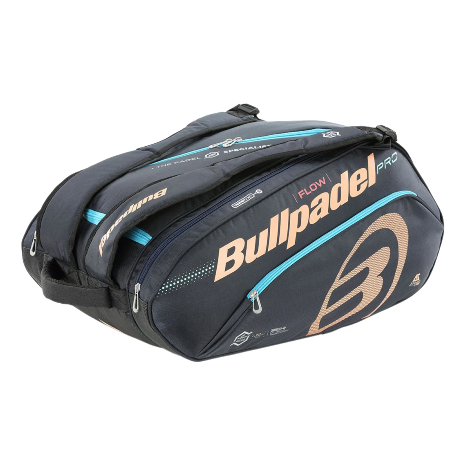 BULLPADEL FLOW BAG Padel Racket Bag - Black