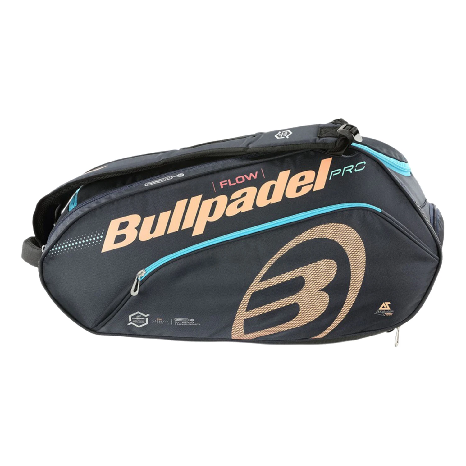 BULLPADEL FLOW BAG Padel Racket Bag - Black - Image 2