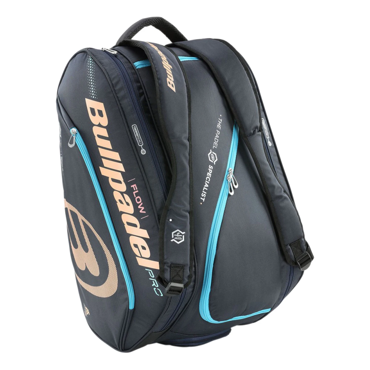 BULLPADEL FLOW BAG Padel Racket Bag - Black - Image 5