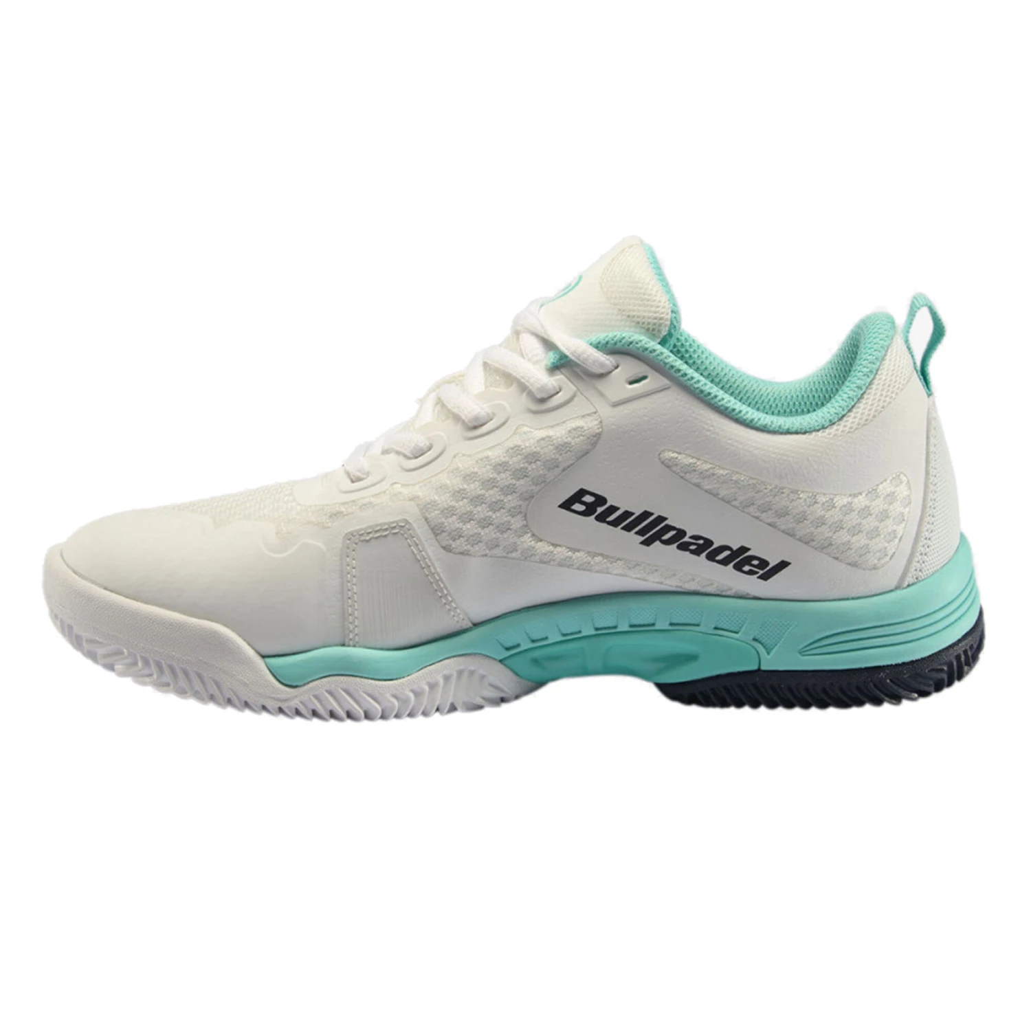BULLPADEL Beker 22V Padel Shoe Women - White, Turquoise - Image 2