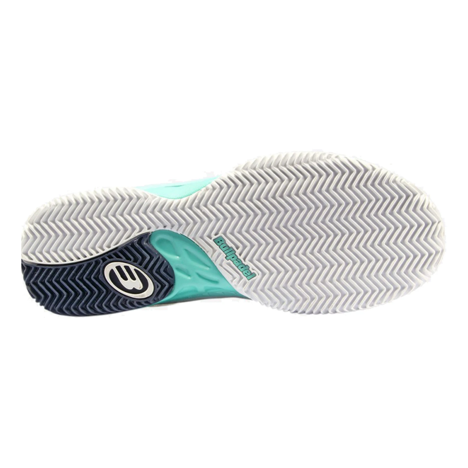 BULLPADEL Beker 22V Padel Shoe Women - White, Turquoise - Image 4