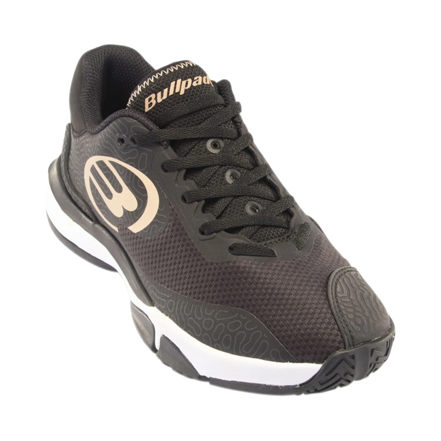 BULLPADEL Flow Hybrid Fly 22 Padel Shoe Women - Black - Image 3