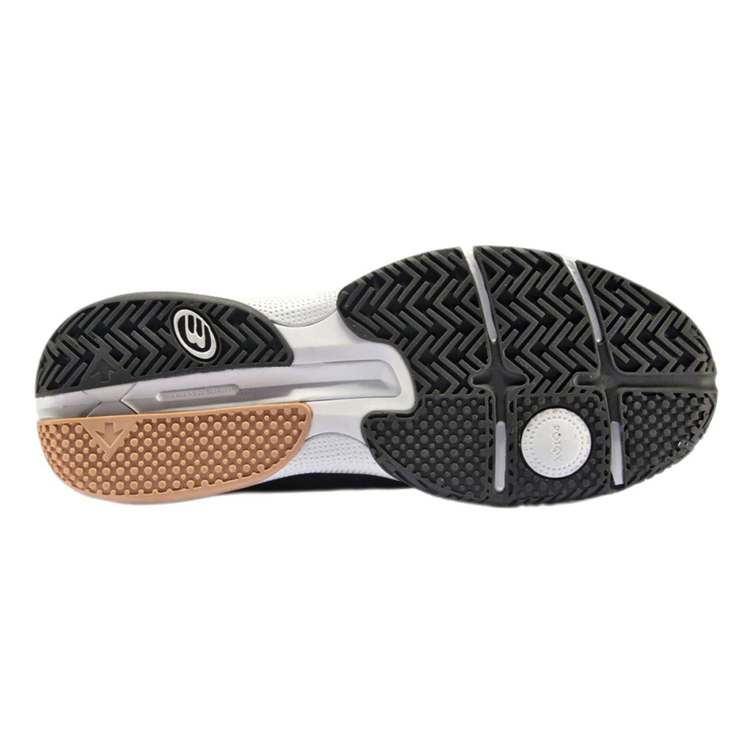 BULLPADEL Flow Hybrid Fly 22 Padel Shoe Women - Black - Image 4