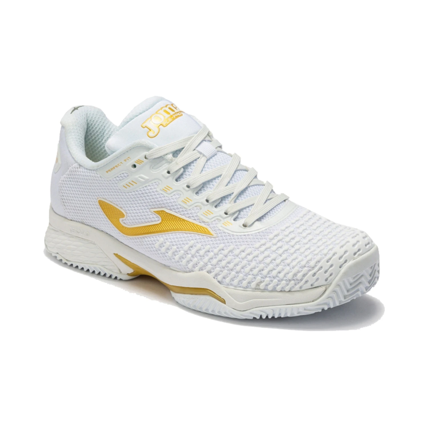 JOMA T.Ace Clay Court Shoe Women - White, Gold - Image 4