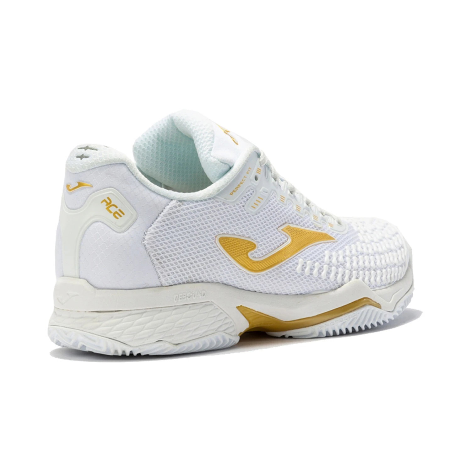 JOMA T.Ace Clay Court Shoe Women - White, Gold - Image 3