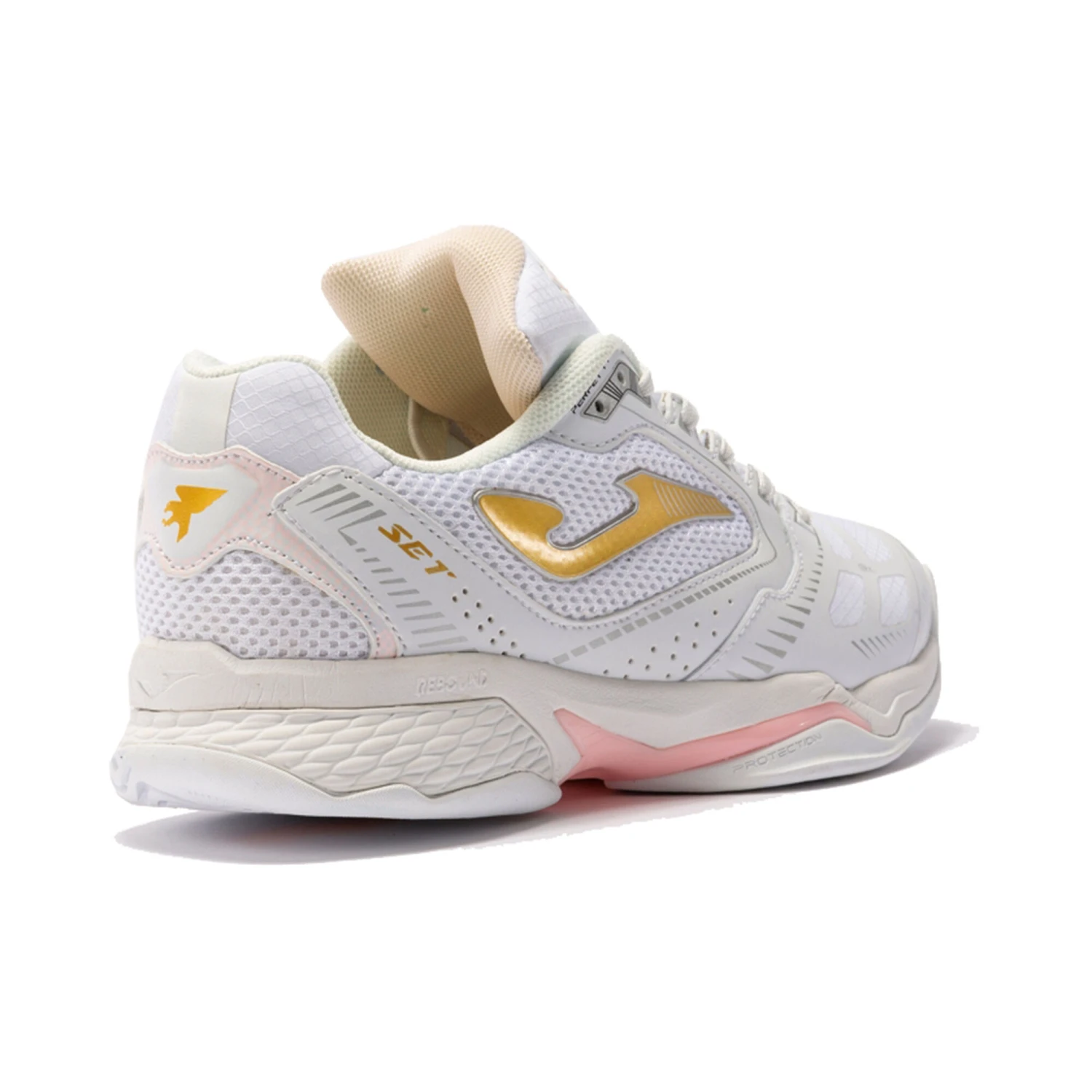 JOMA T.Set Clay Court Shoe Women - White, Gold - Image 3