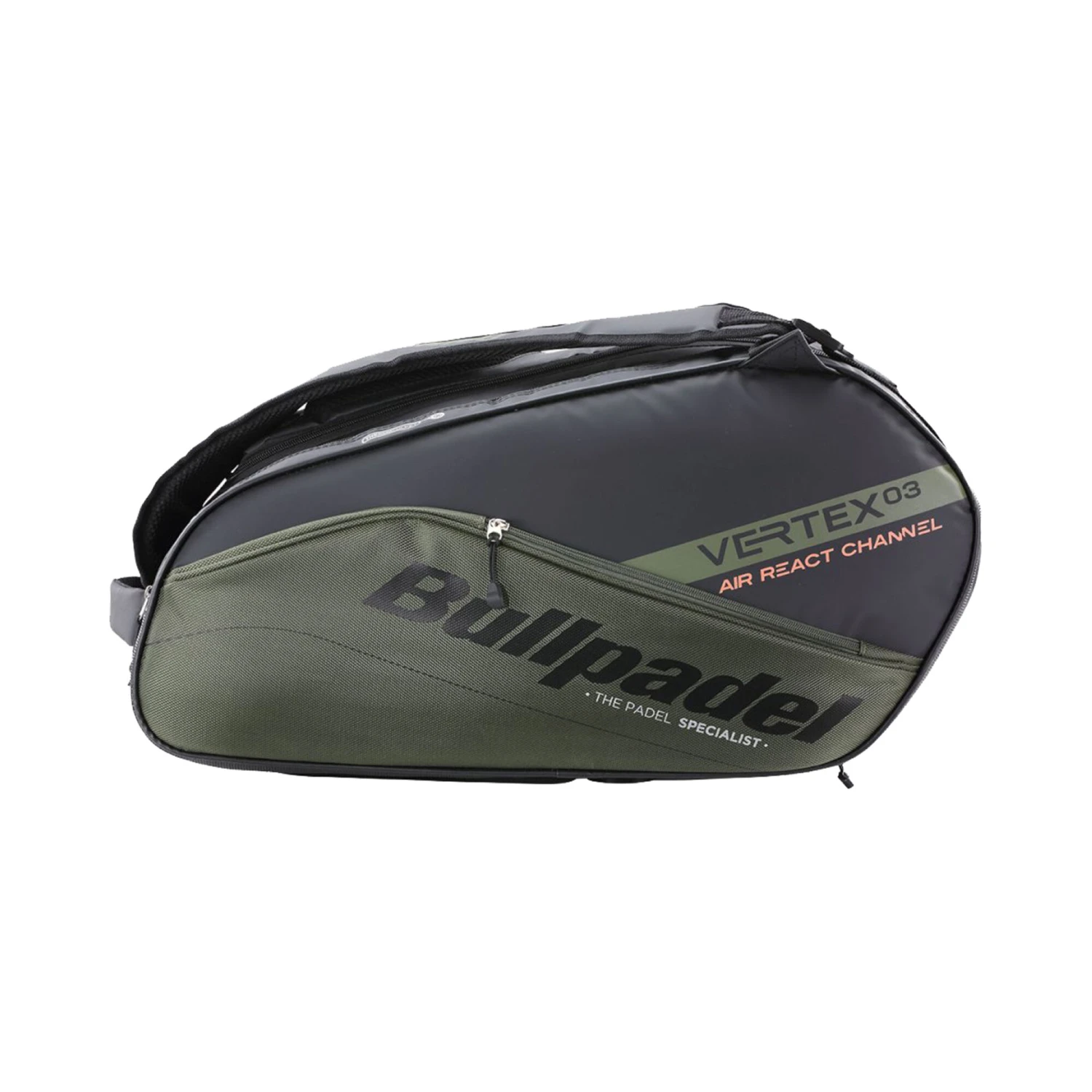 BULLPADEL VERTEX Padel Racket Bag - Black, Green - Image 5