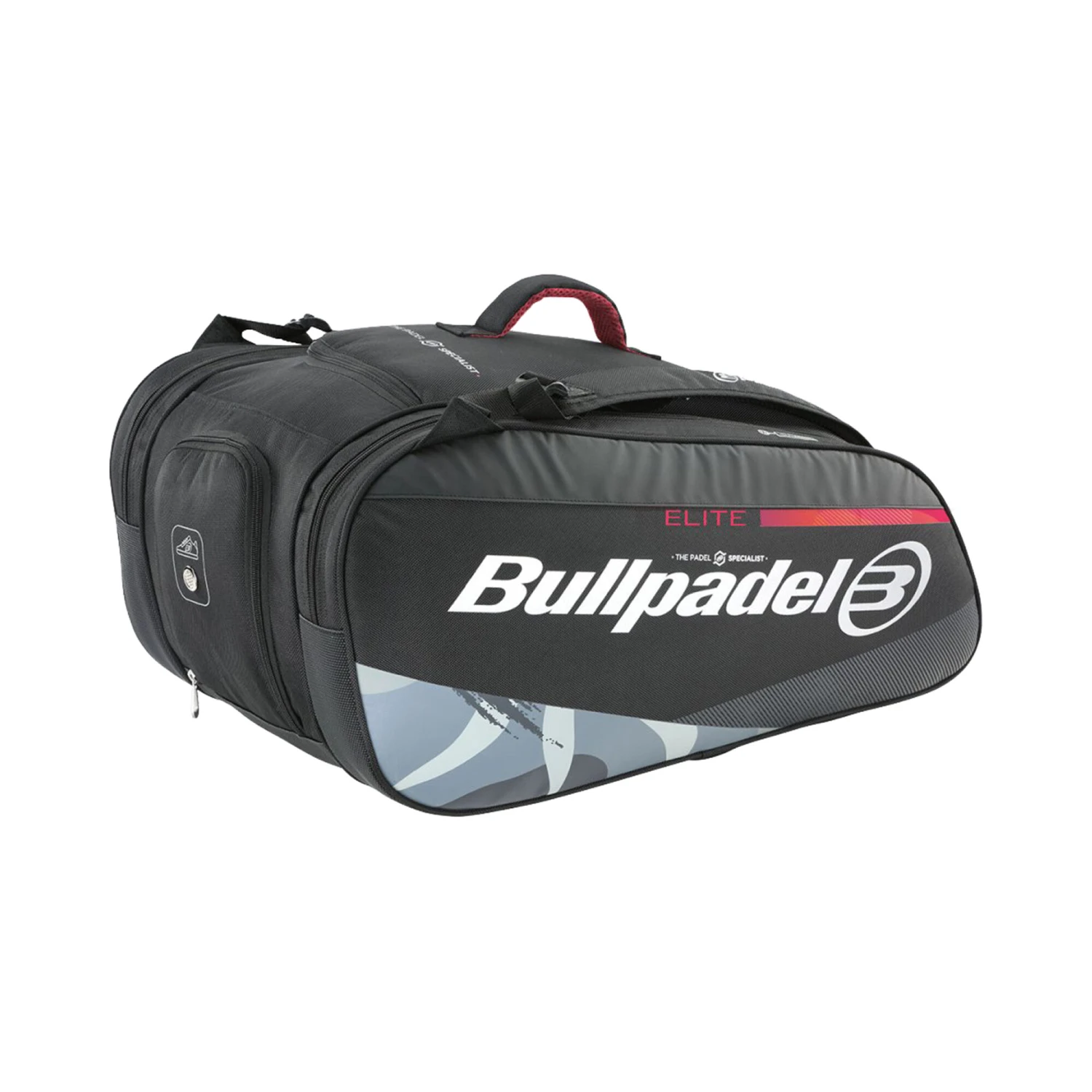 BULLPADEL ELITE Padel Racket Bag - Black - Image 4