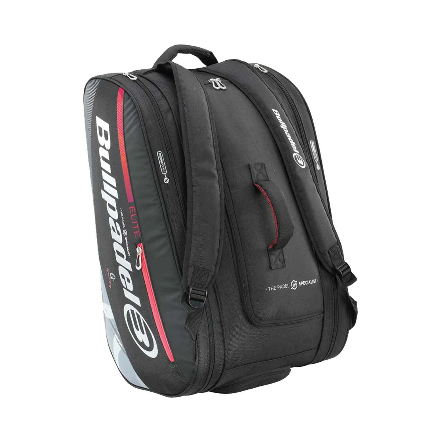 BULLPADEL ELITE Padel Racket Bag - Black - Image 2