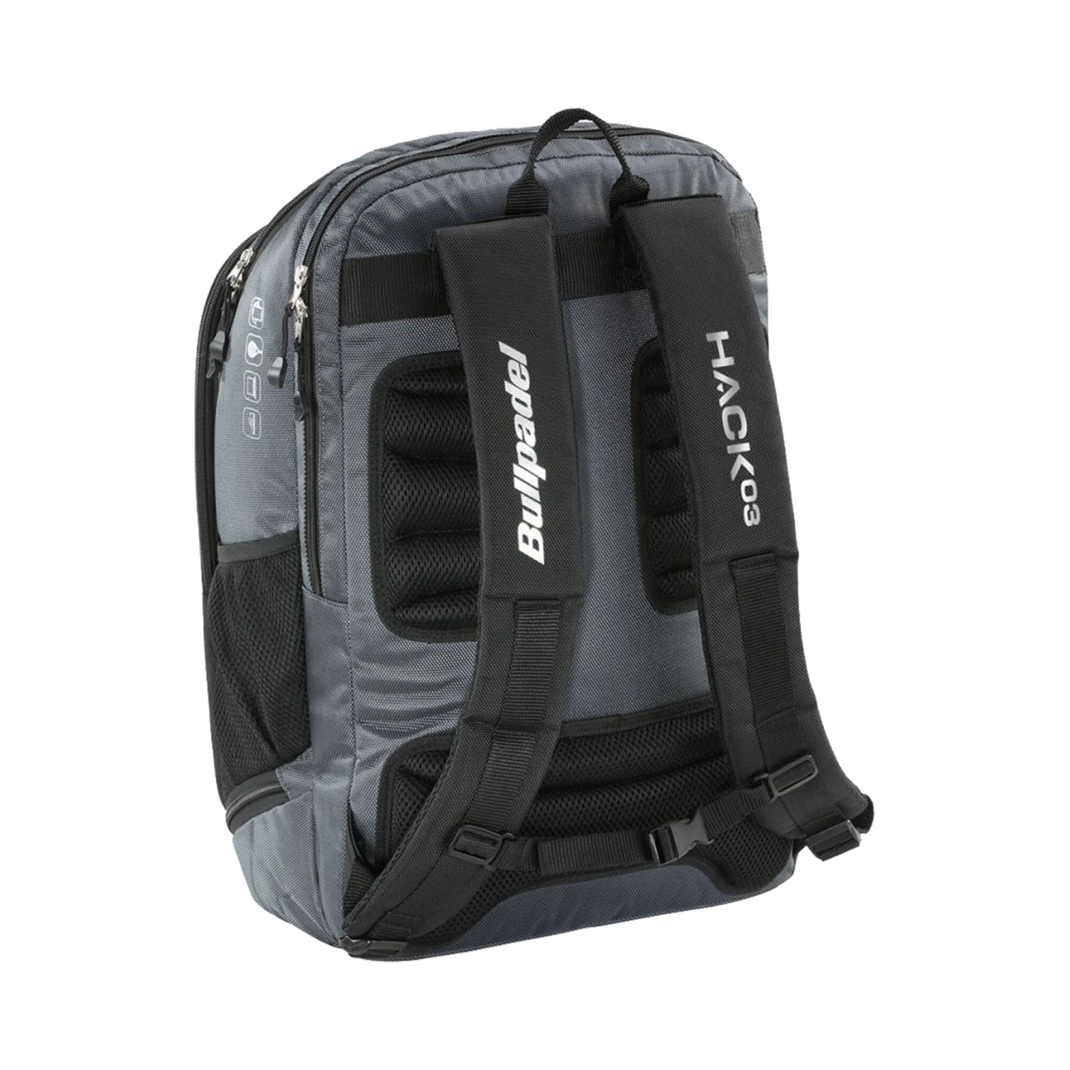 BULLPADEL HACK Backpack - Grey, Black - Image 2