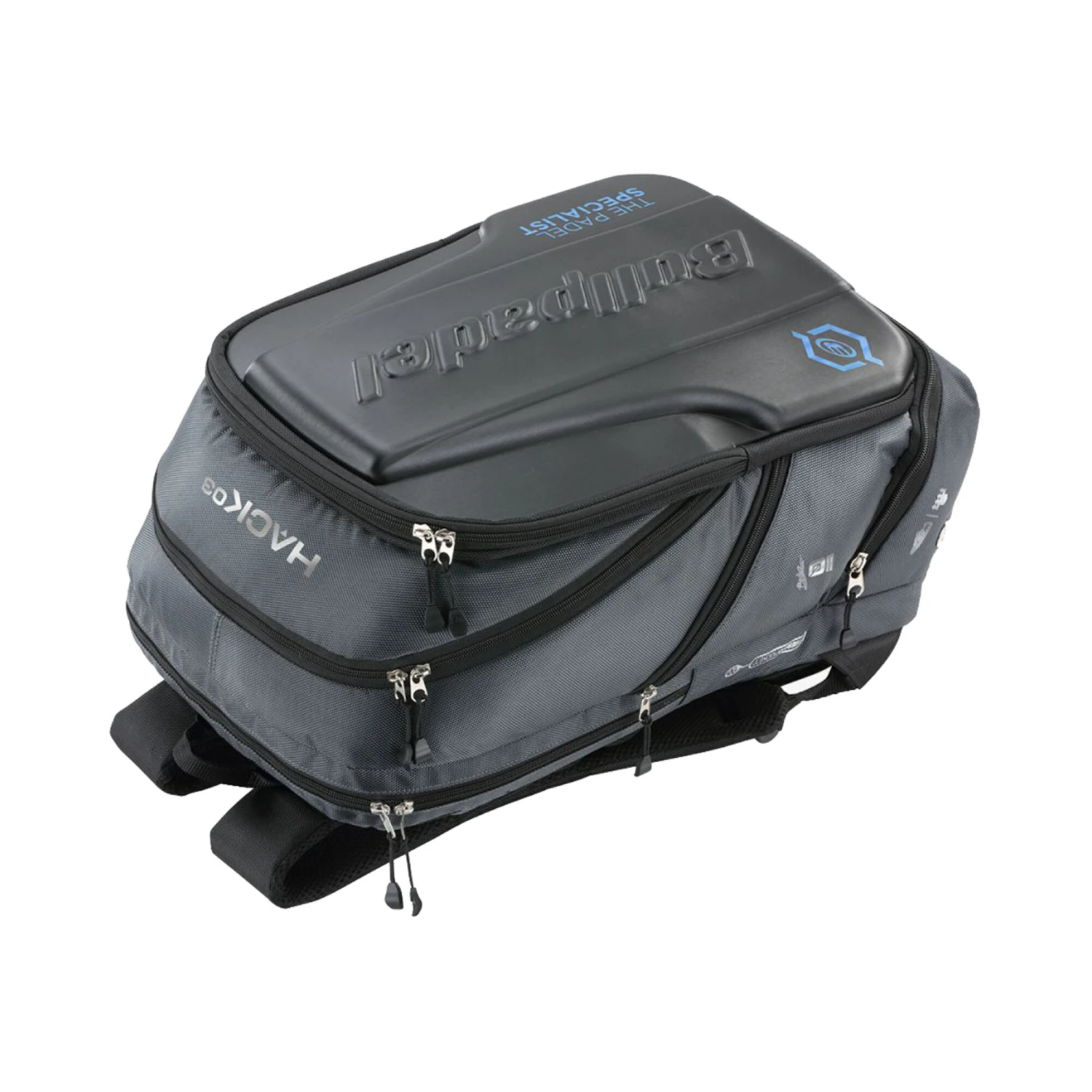 BULLPADEL HACK Backpack - Grey, Black - Image 3