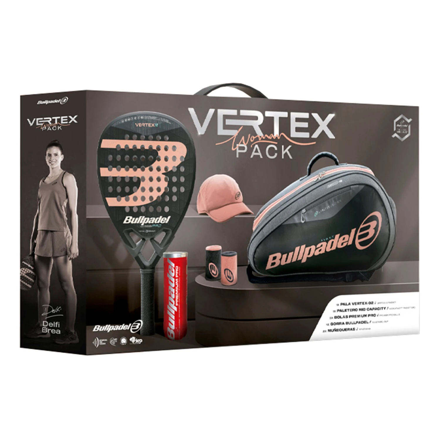 BULLPADEL Vertex Pack Vertex 2 LTD (Limited Edition, Plus Tennis Bag, Plus Ball Can) - Image 2